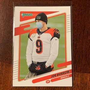 Joe burrow football card